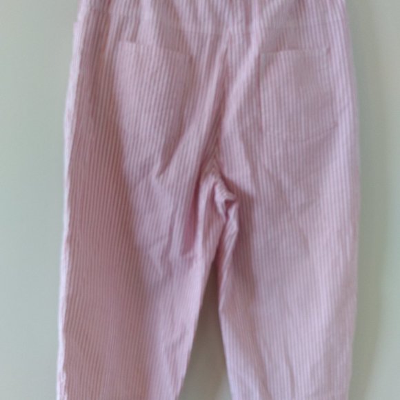 Quacker Factory Seersucker Striped Capris - Picture 2 of 7